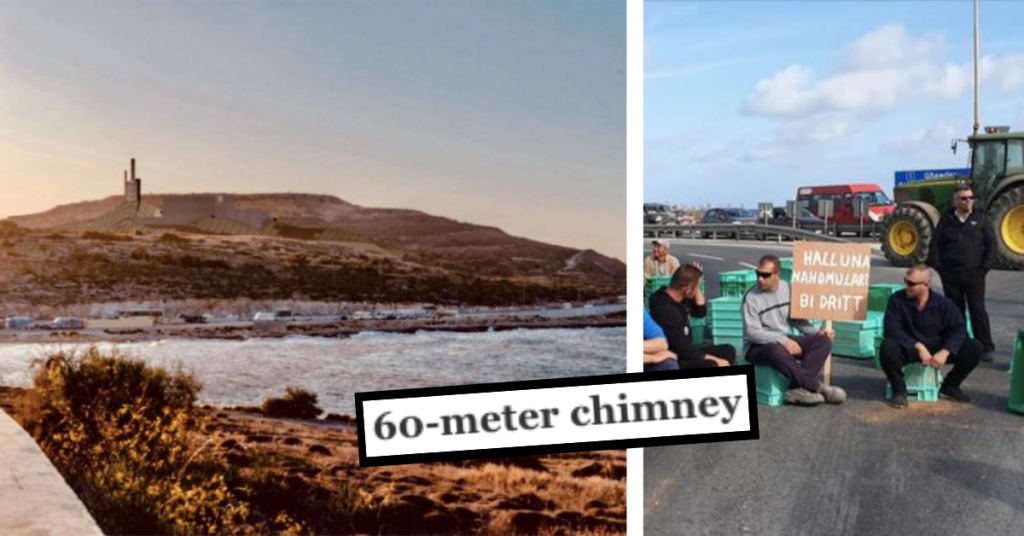 Residents strongly oppose Magħtab incinerator during public consultation meeting Residents strongly oppose Magħtab incinerator during public consultation meeting